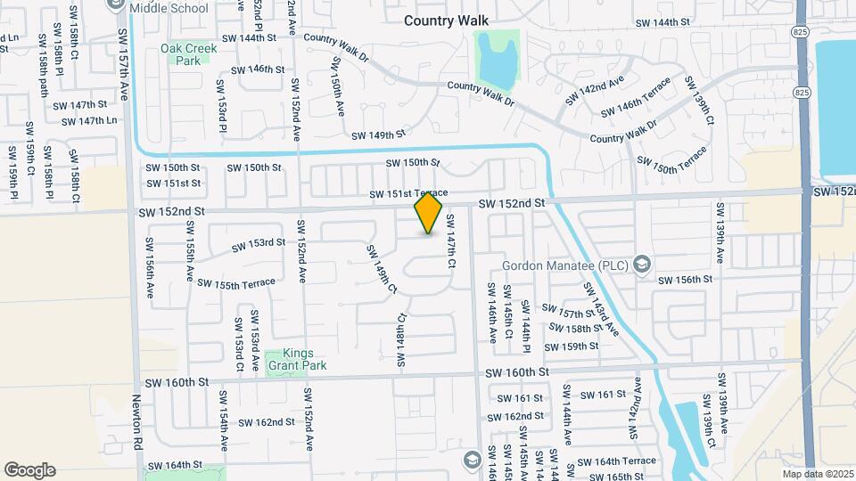 14810 SW 153rd Terrace Map and Location Details