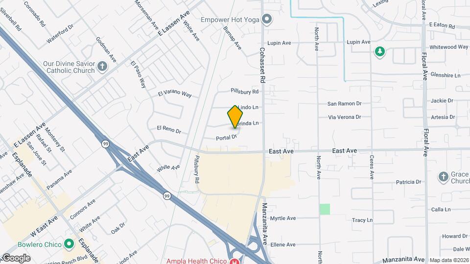 786 Portal Drive Map and Location Details