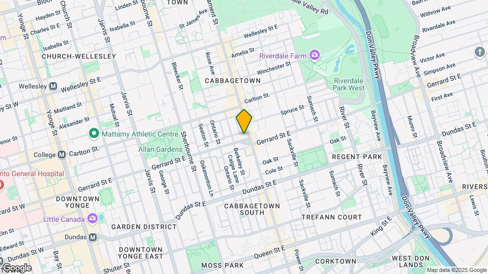 286 Gerrard St E Map and Location Details