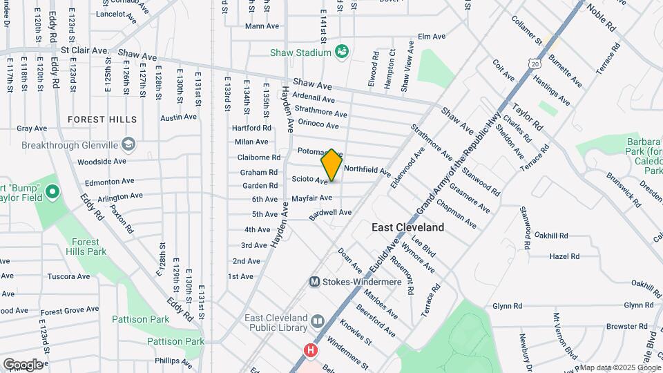 14200 Scioto Ave Map and Location Details