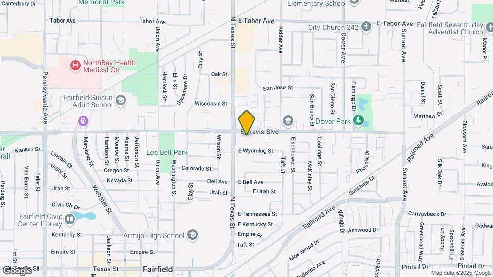 133 E Travis Blvd Map and Location Details