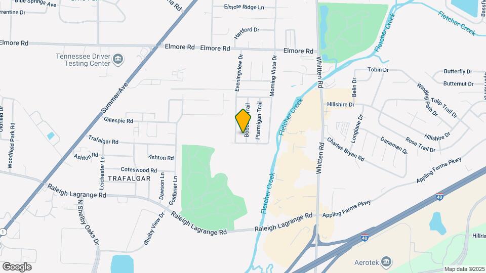 2145 Bobolink Trail Map and Location Details
