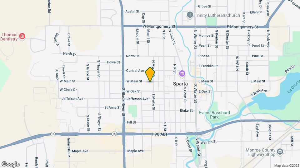 505 W Main St Map and Location Details