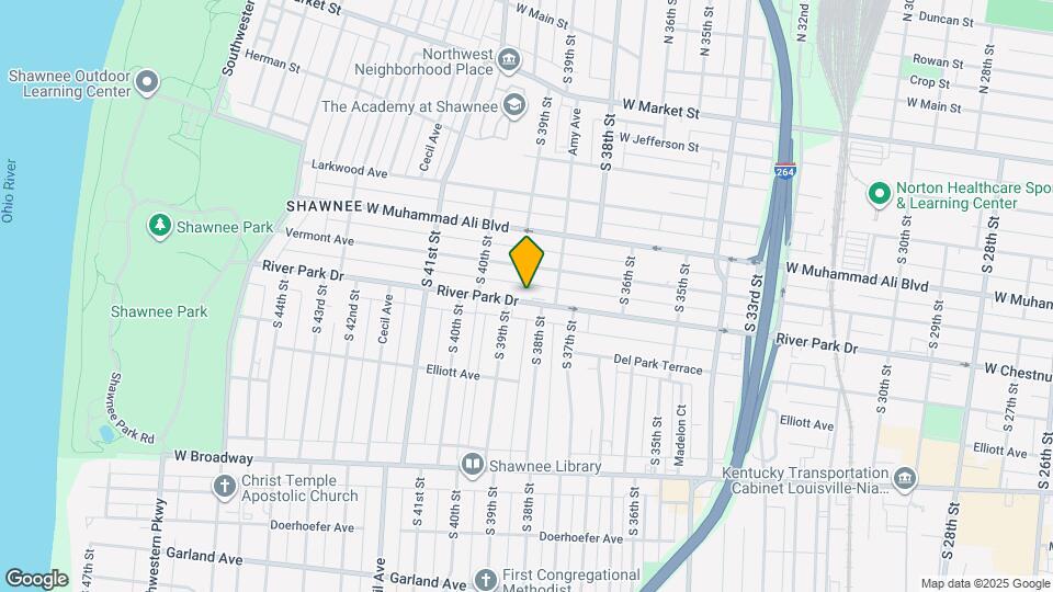 3819 River Park Dr Map and Location Details