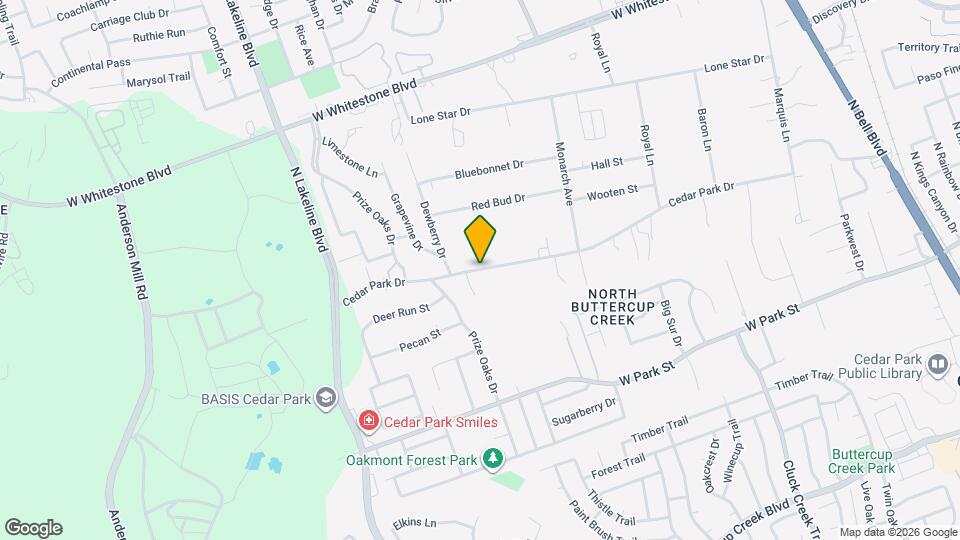 1210 Boerne Dr Map and Location Details