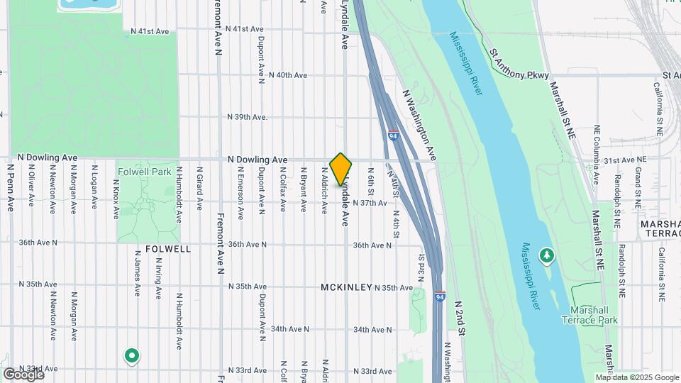 3715 N Lyndale Ave Map and Location Details