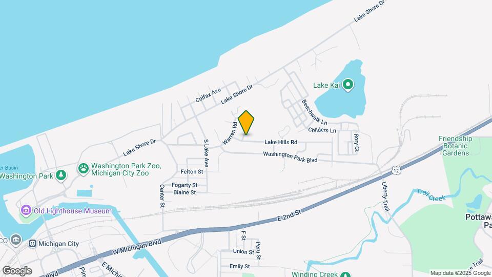 202 Lake Hills Rd Mapa y Detalles de la Ubicación