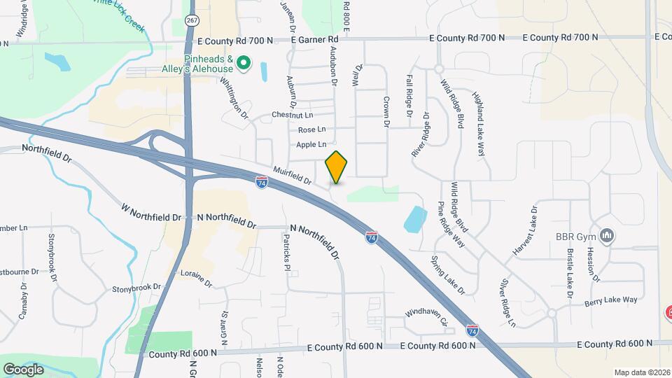 784 Kingston Cir Map and Location Details