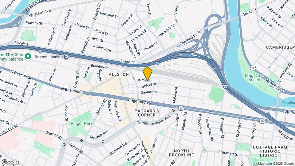 18 Ashford St, Unit 8B Map and Location Details