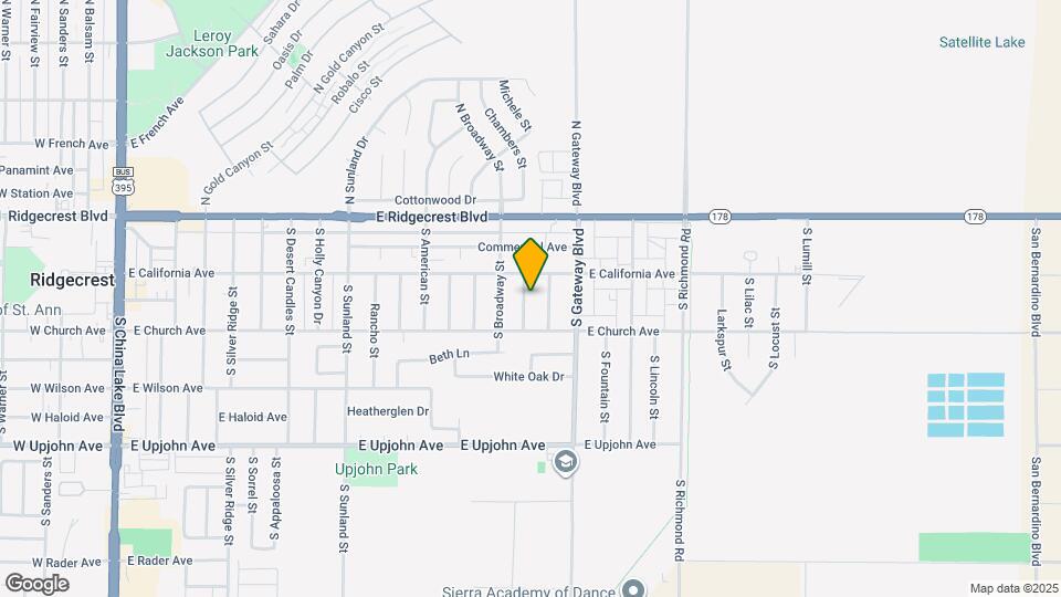 218 S Primrose St Map and Location Details