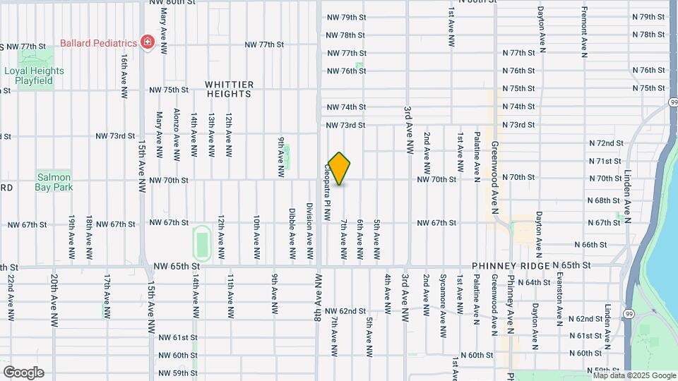 6745 7th Ave NW Map and Location Details