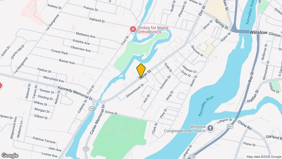 134 Silver St Mapa y Detalles de la Ubicación