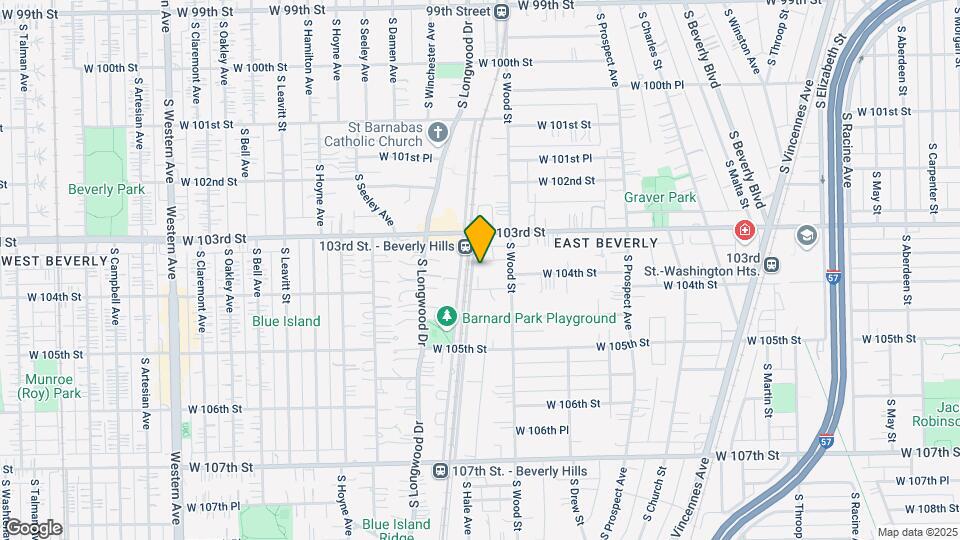 10339 S Hale Ave Map and Location Details
