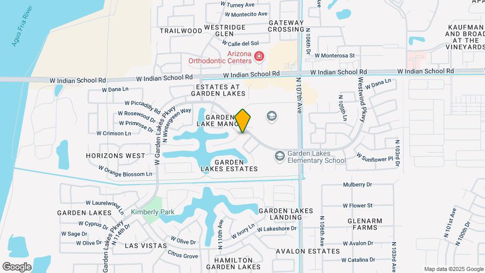 10913 W Poinsettia Dr Map and Location Details