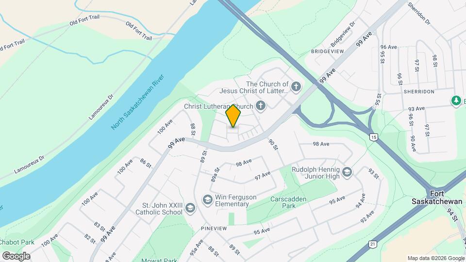 8930 99 Av Map and Location Details