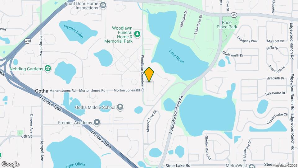 645 Rosemere Cir Mapa y Detalles de la Ubicación