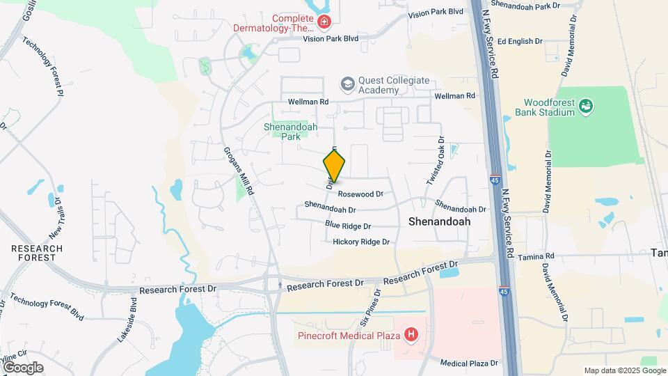 626 Rosewood Dr Map and Location Details