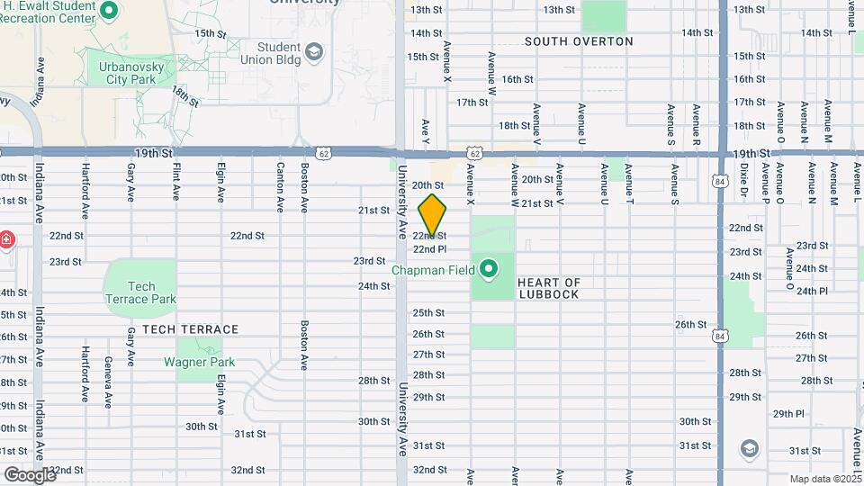 2421 22nd St Map and Location Details