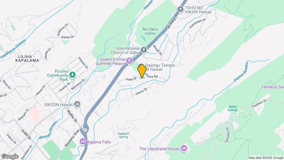 2939 Park St Map and Location Details