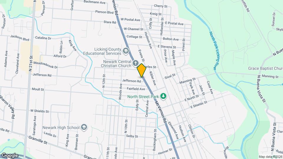 74 Jefferson Rd Map and Location Details