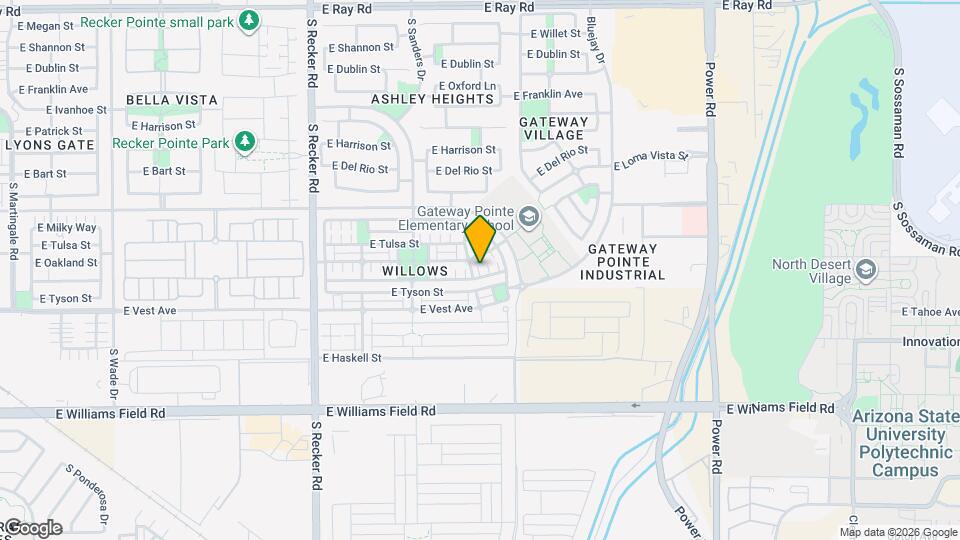 4334 E Carla Vista Dr Map and Location Details