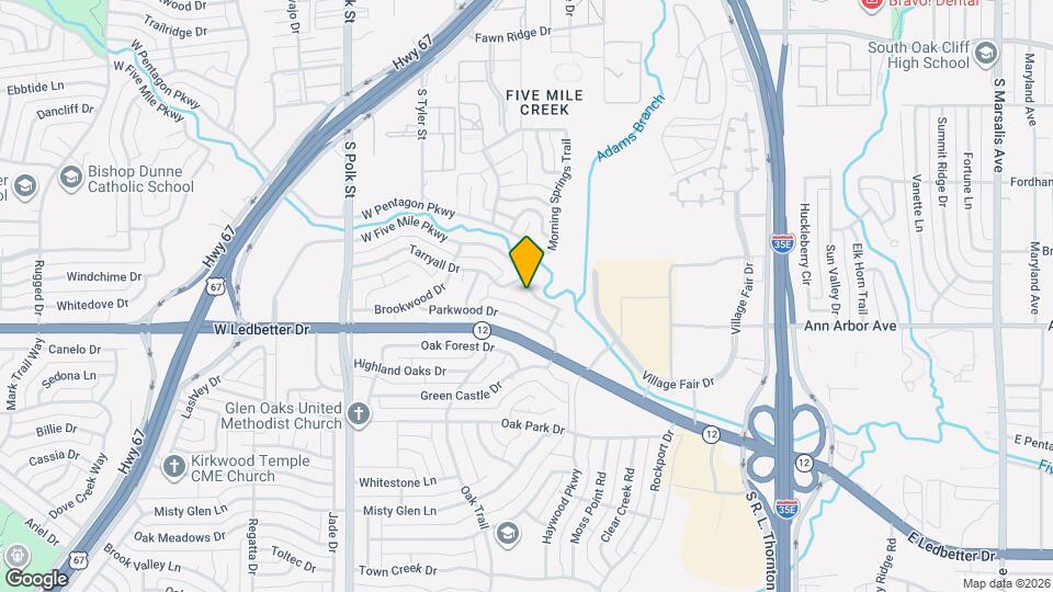 532 W Five Mile Pkwy Map and Location Details