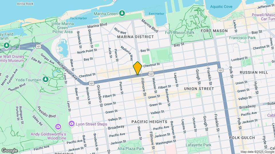 2137 Lombard St Map and Location Details