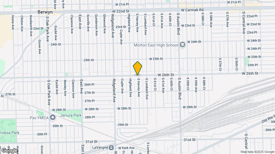 6238 26th St Map and Location Details