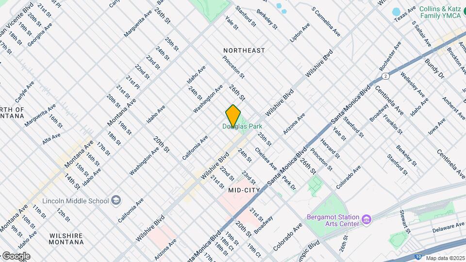 1134 Chelsea Ave Map and Location Details