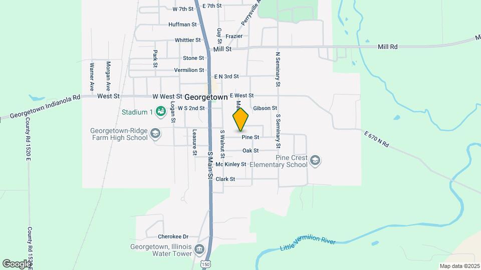 219 Pine St Map and Location Details