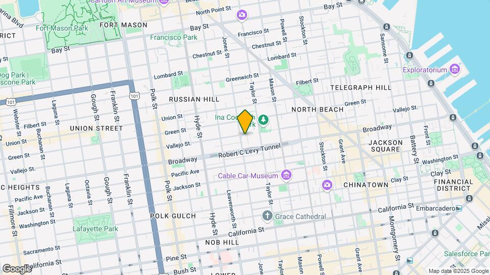 1075 Vallejo St Mapa y Detalles de la Ubicación