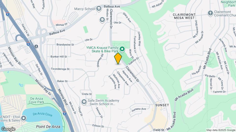 4440 Dakota Dr-Unit -B Map and Location Details