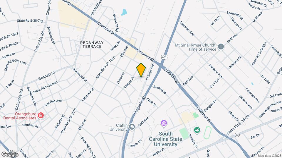 705 Colleton St Map and Location Details