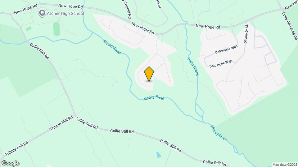 1625 Alcovy River Dr Map and Location Details