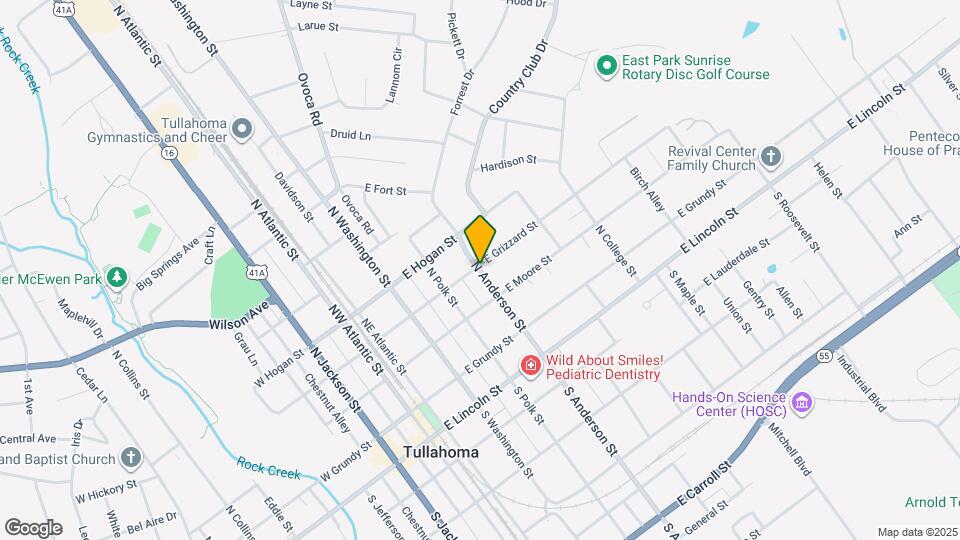 317 N Anderson St, Unit 317 Map and Location Details