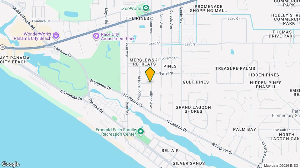 9003 Banyan Beach Dr Map and Location Details