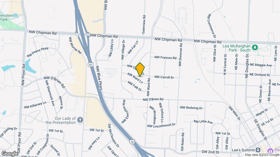 510 NW Ward Ln Map and Location Details