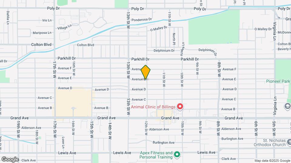 1204 Avenue E Map and Location Details