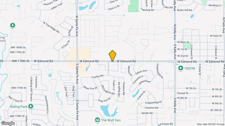 1801 Dodge Trail Map and Location Details