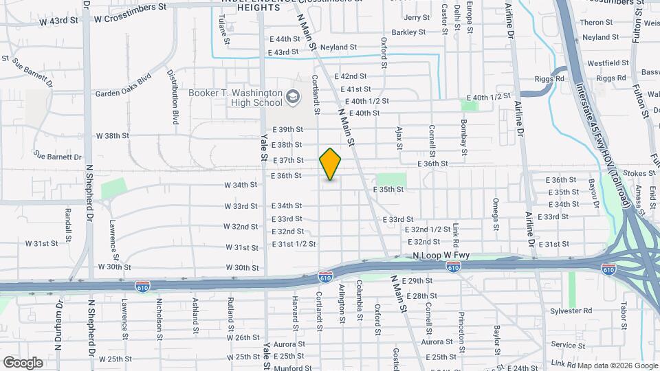 311 E 35th St Map and Location Details