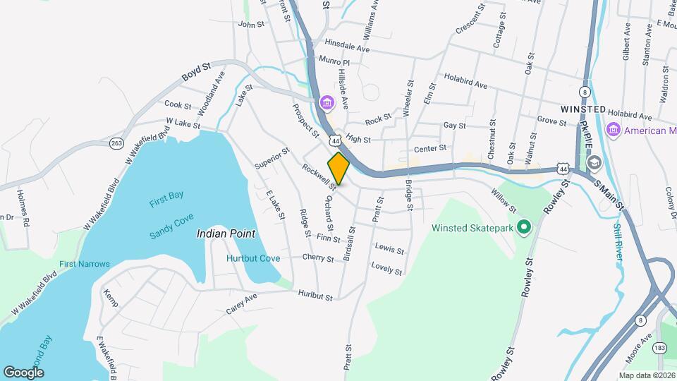 112 Rockwell St Map and Location Details