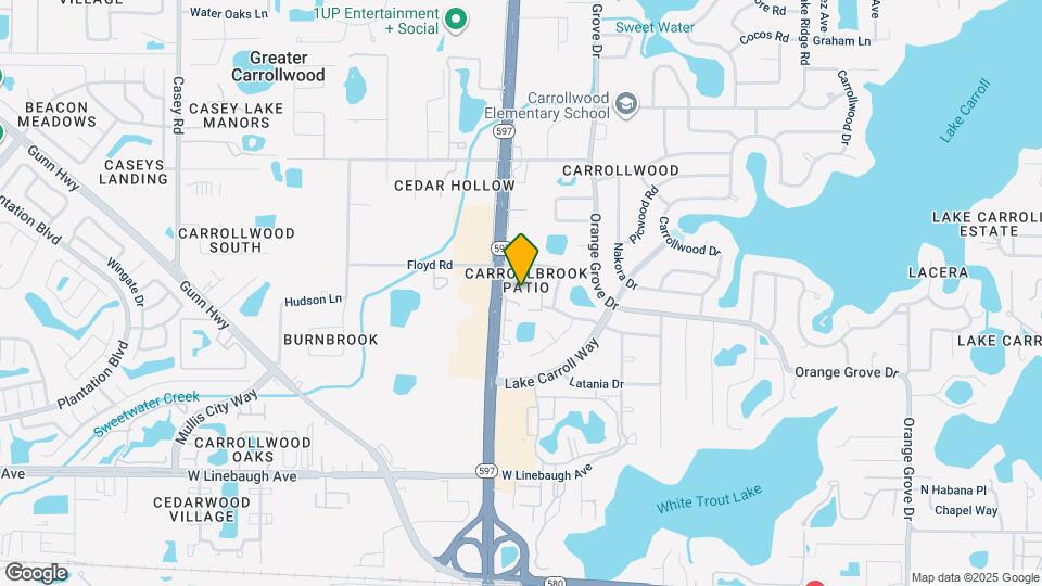 10605 Carrollbrook Way Map and Location Details