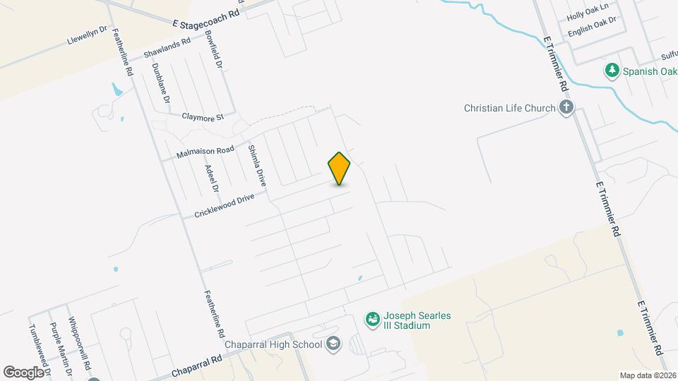 3705 Rusack Dr Map and Location Details