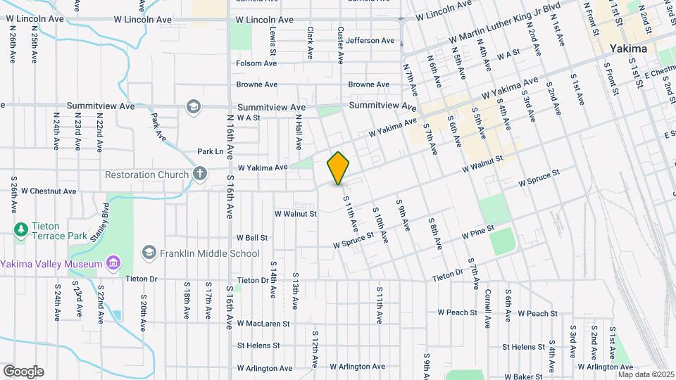 106 S 11th Ave Map and Location Details