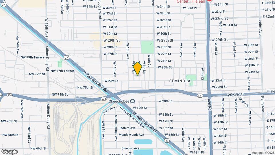 2340 W 9th Ct Map and Location Details