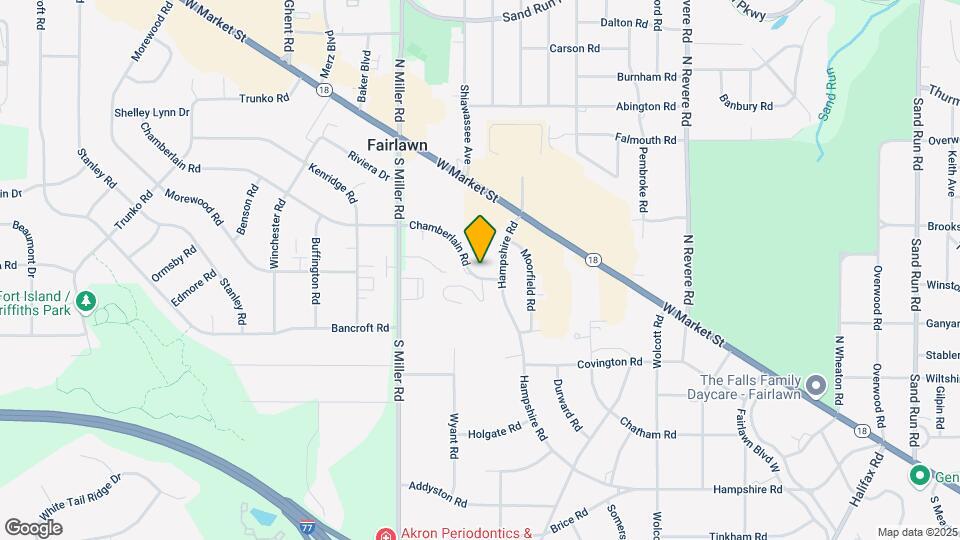 2547-2555 Chamberlain Rd Mapa y Detalles de la Ubicación
