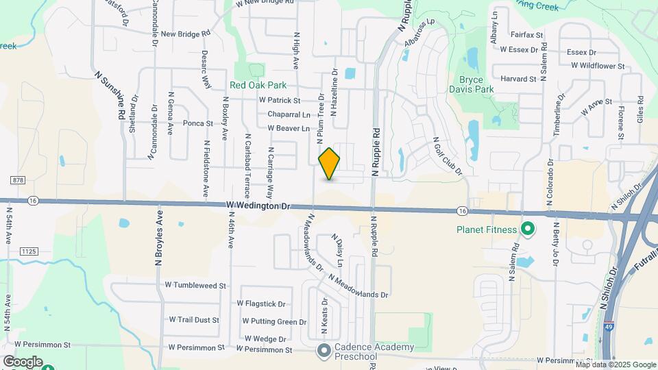 4115 W Sardinia Way Map and Location Details