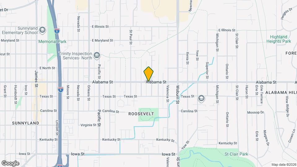 2443 Undine St Map and Location Details