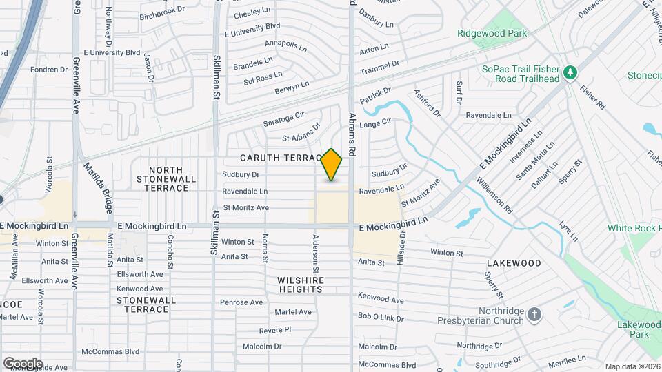 6323 Ravendale Ln Map and Location Details