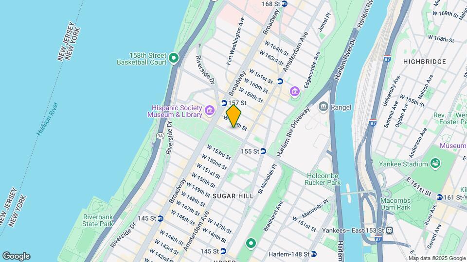 509 West 155th Street Map and Location Details